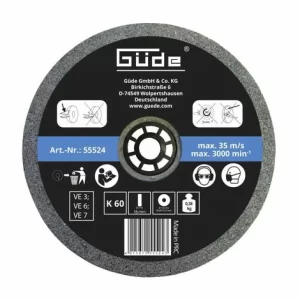 Güde Schleifscheibe K 60, 125 X 16 X 20 Mm 55524 55524 Güde Güde Schleifscheibe K 60 4015671555243 0761120493 6