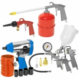 Güde Druckluftkompressor Kompressor SET 405/10/50 15 TLG 10 Bar 50 Liter 9
