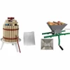 Güde Fruchtpresse OP 12 – 12 Liter + Güde Fruchtmühle OM 7 – 7 Liter – Edelstahl 14