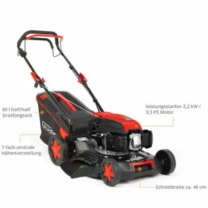 Güde Benzin Rasenmäher Big Wheeler 464.3 R Motormäher Benzinmäher Gartenmäher 9