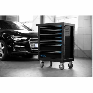 Güde Werkstattwagen Werkzeugwagen GW7 Black Line 226-tlg. Bestückt 11